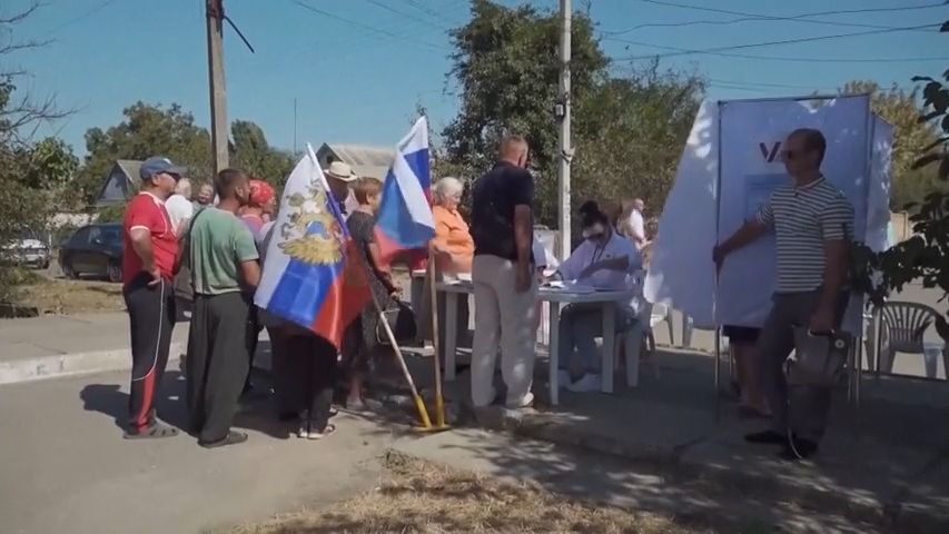 Video: Kyjev označil volby na okupovaných územích za nelegitimní ostudu